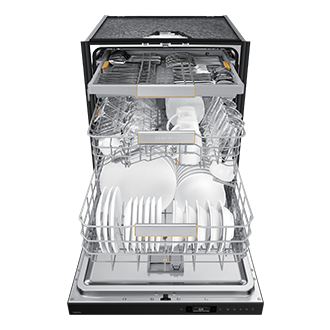 Inbyggd diskmaskin med Water Jet Clean 14 kuvert (Panel DW-S24PEU krävs) Front-Open3 Satin Beige 