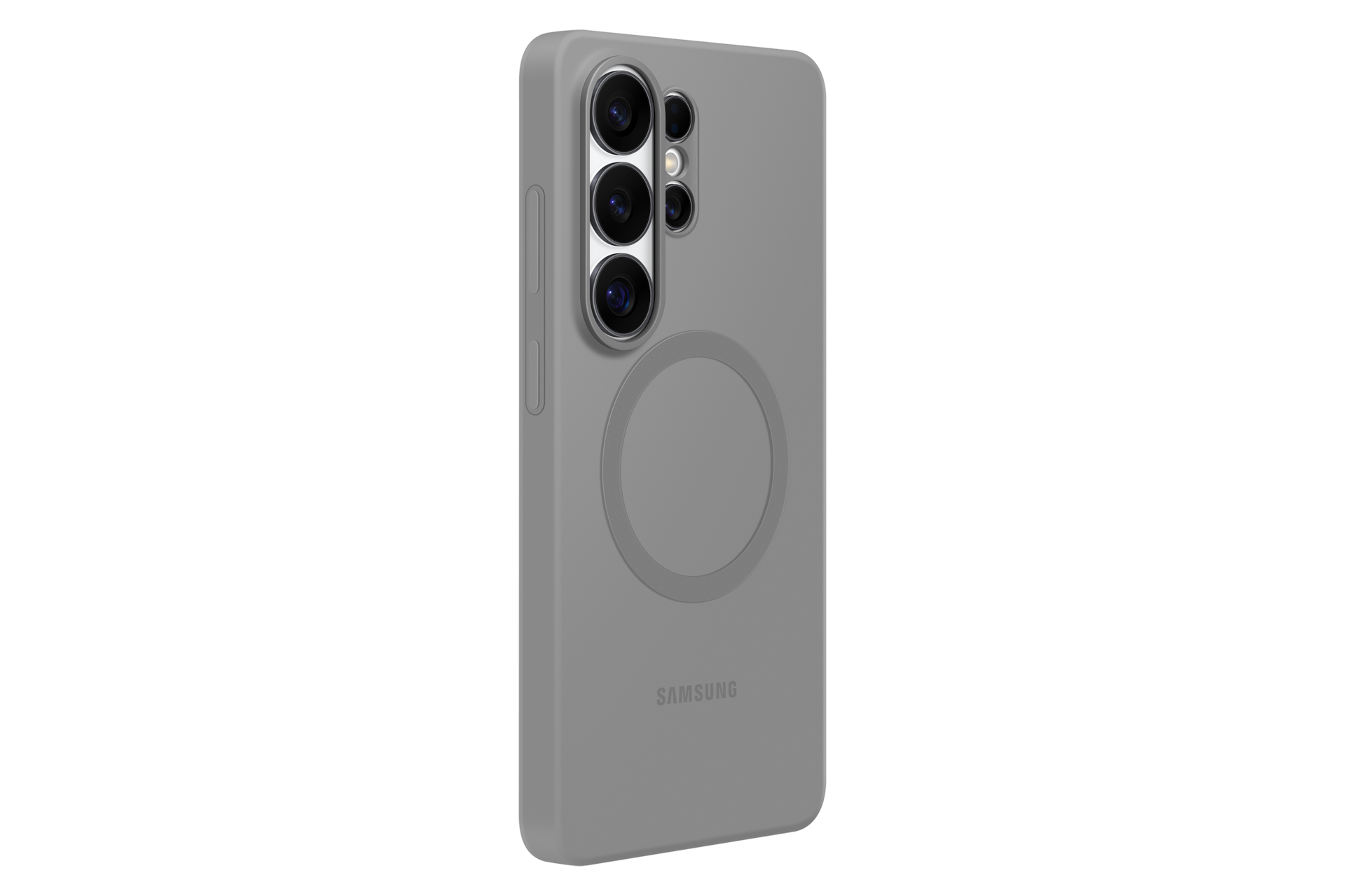 Galaxy S26 Ultra Silicone Magnet Case Dynamic Gray 