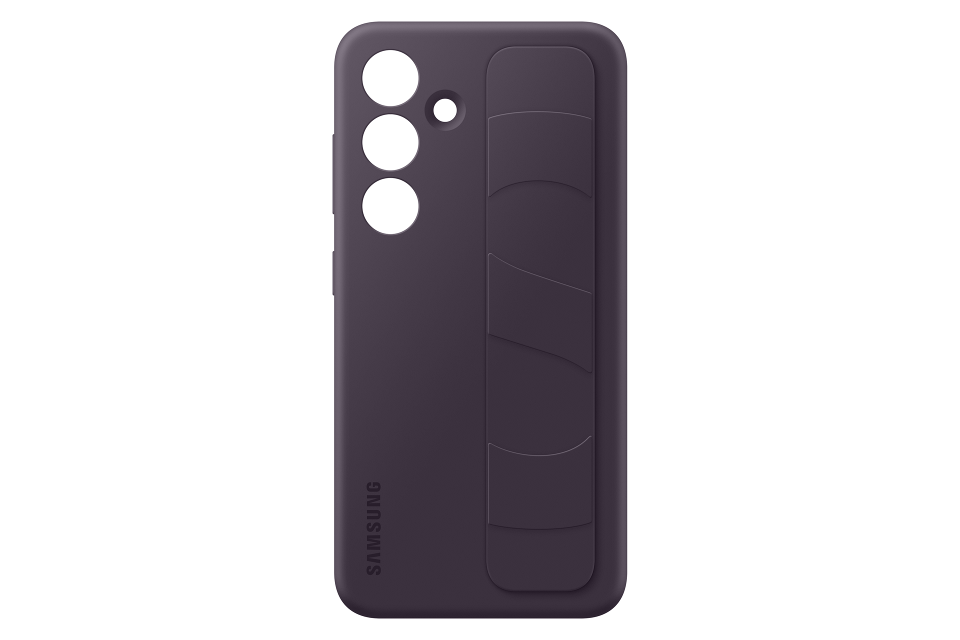Standing Grip Case for Galaxy S24 Front3 Dark Violet 