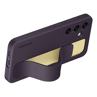 Standing Grip Case for Galaxy S24 Dynamic Dark Violet 