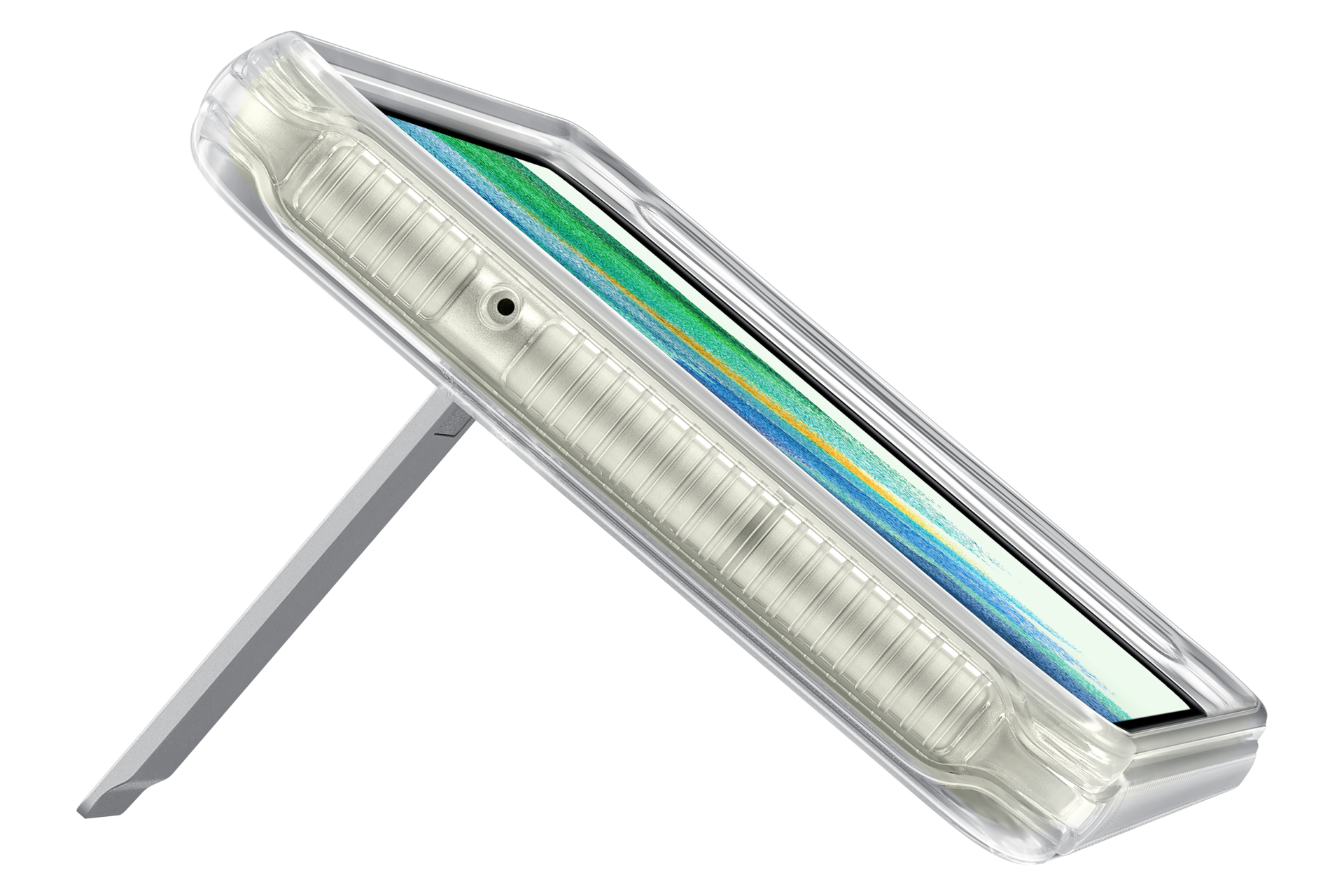 Galaxy S21 FE Clear Standing Cover Dynamic Transparent 