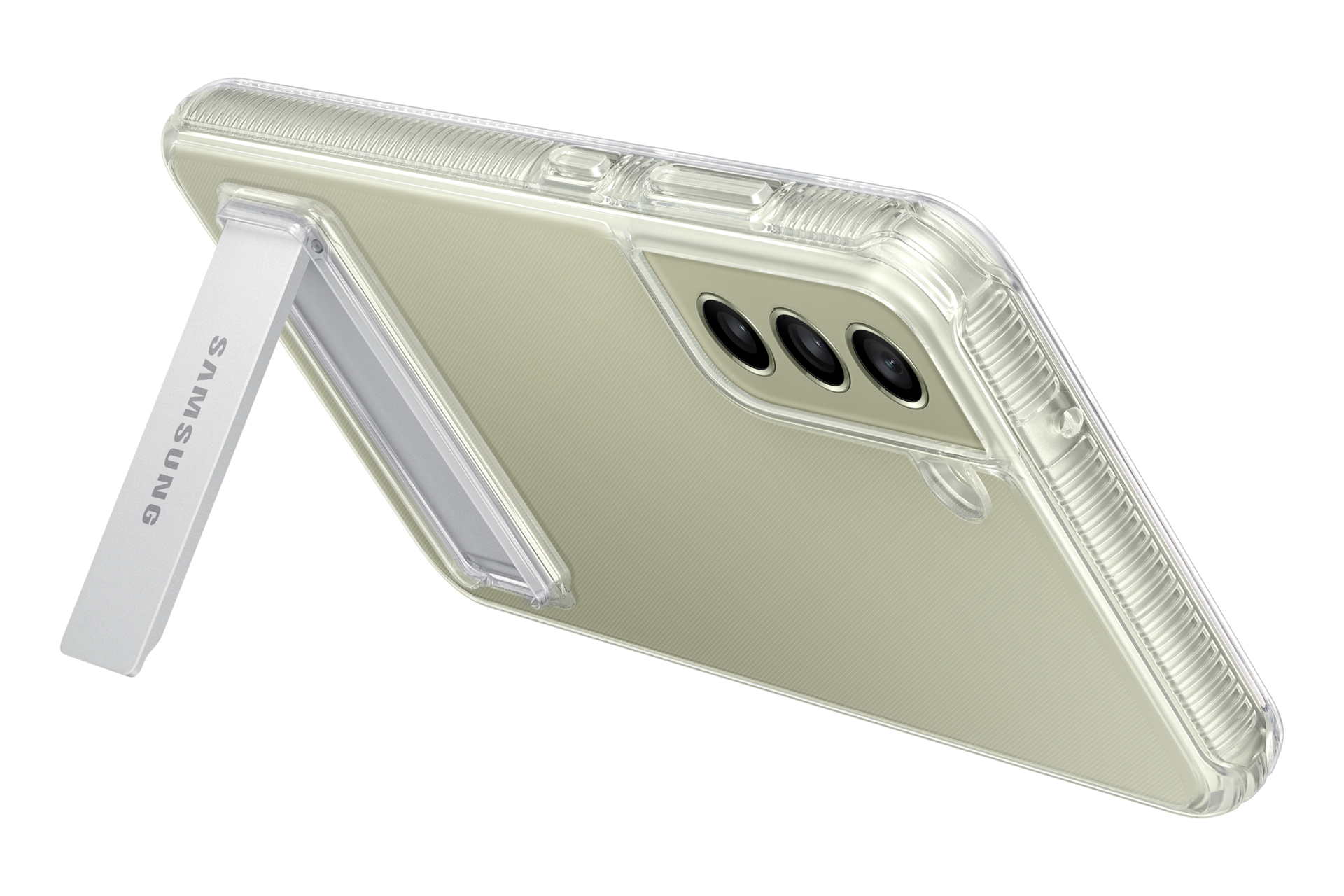 Galaxy S21 FE Clear Standing Cover Dynamic Transparent 