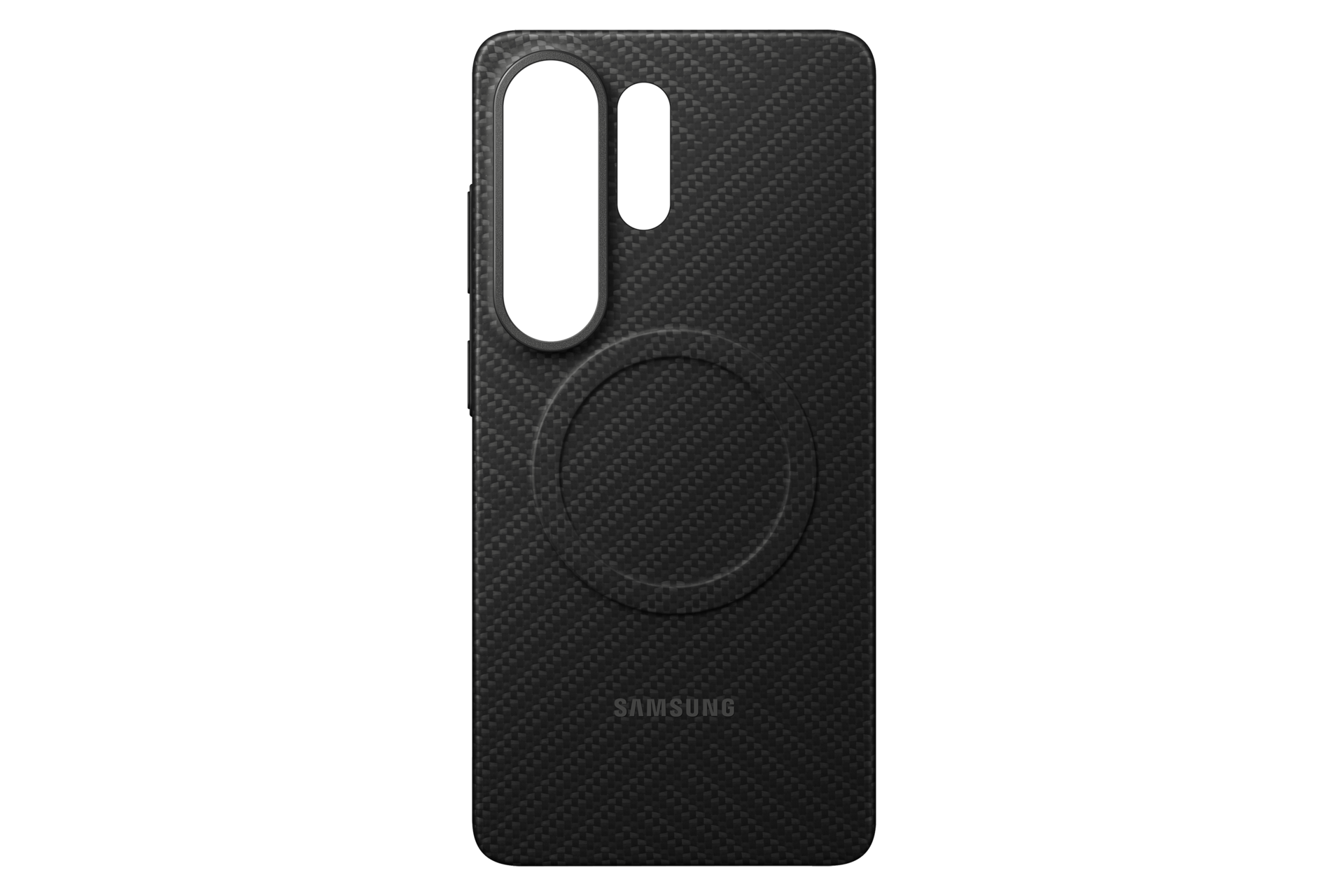 Galaxy S26 Ultra Carbon Magnet Case Front2 Black 
