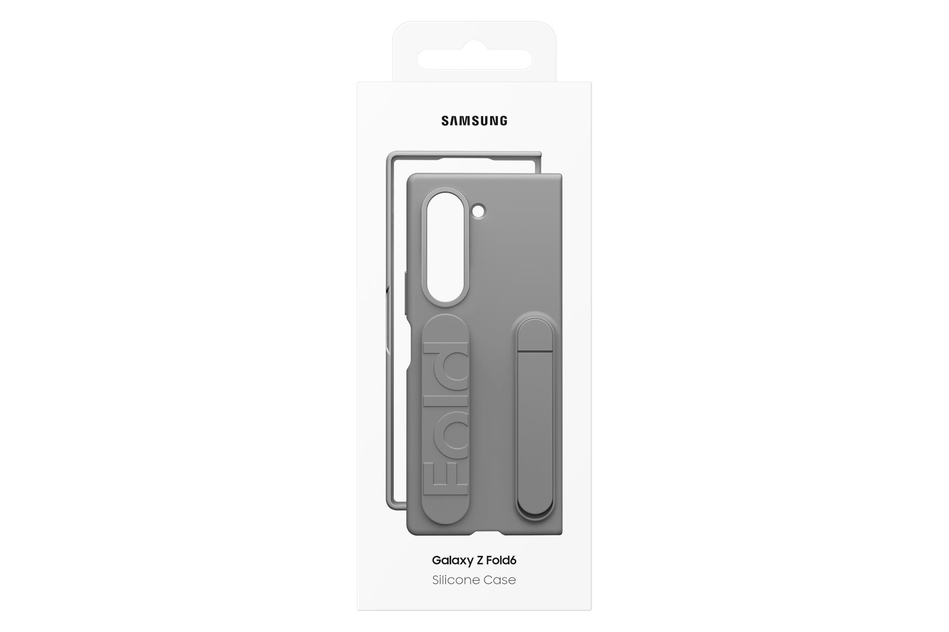 Silicone Case for Galaxy Z Fold6 Package Gray 