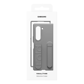 Silicone Case for Galaxy Z Fold6 Package Gray 