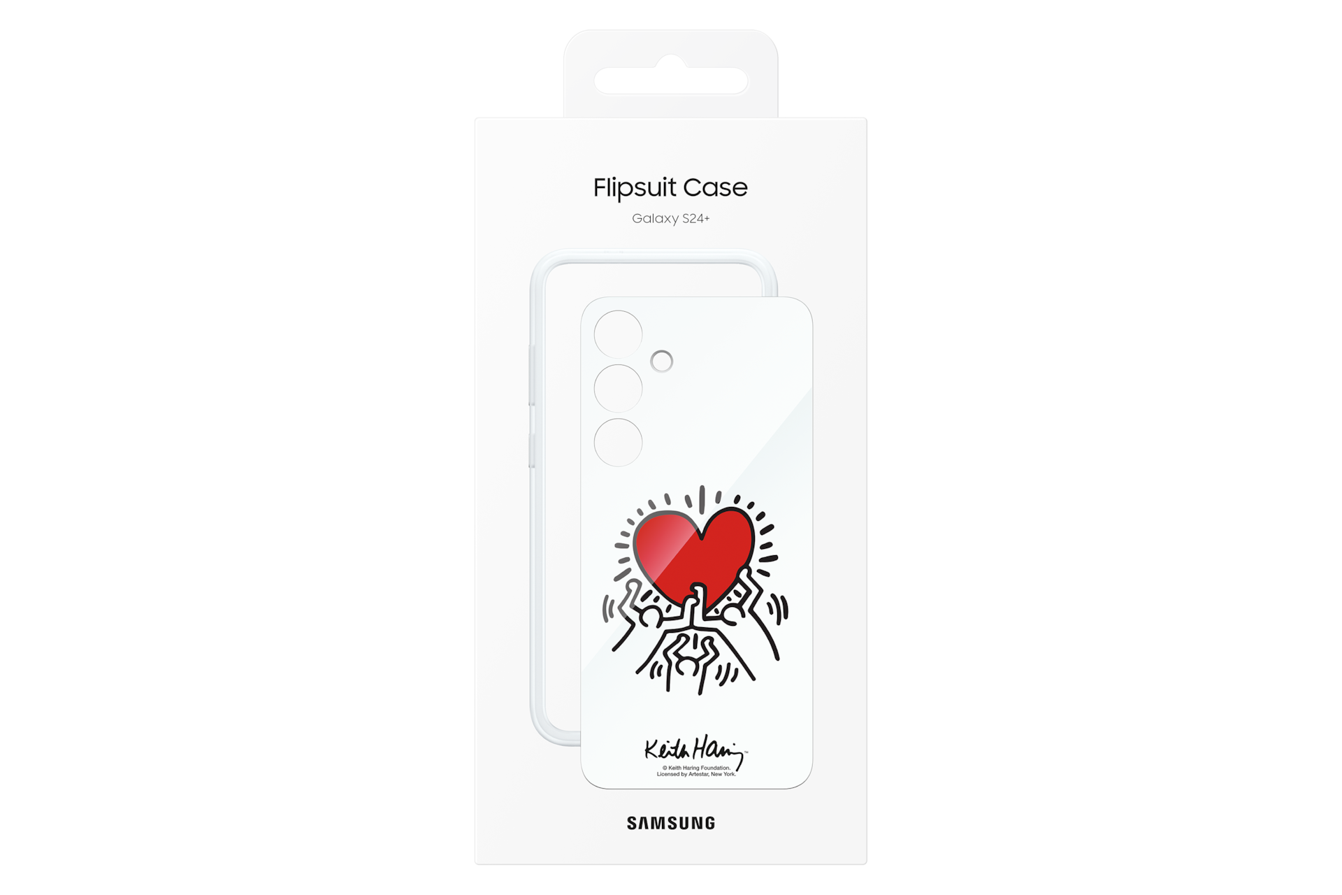 Galaxy S24+ Flipsuit Case Package White 