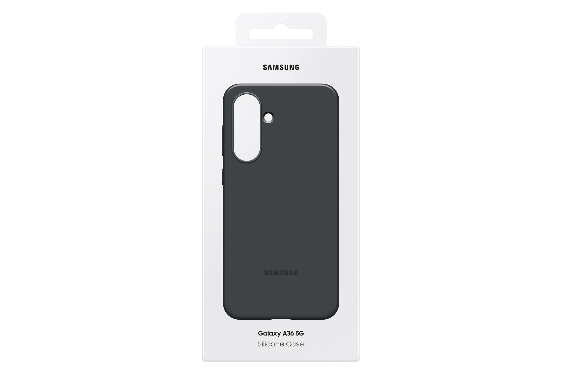 Silicone Case for Galaxy A36 5G Package Black 