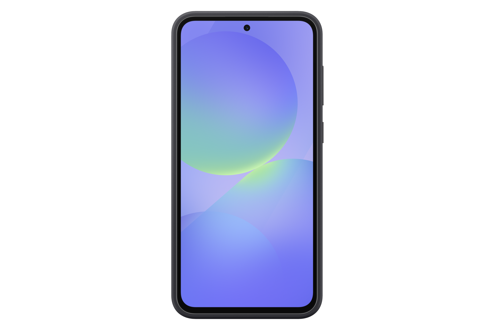 Silicone Case for Galaxy A36 5G Back Black 