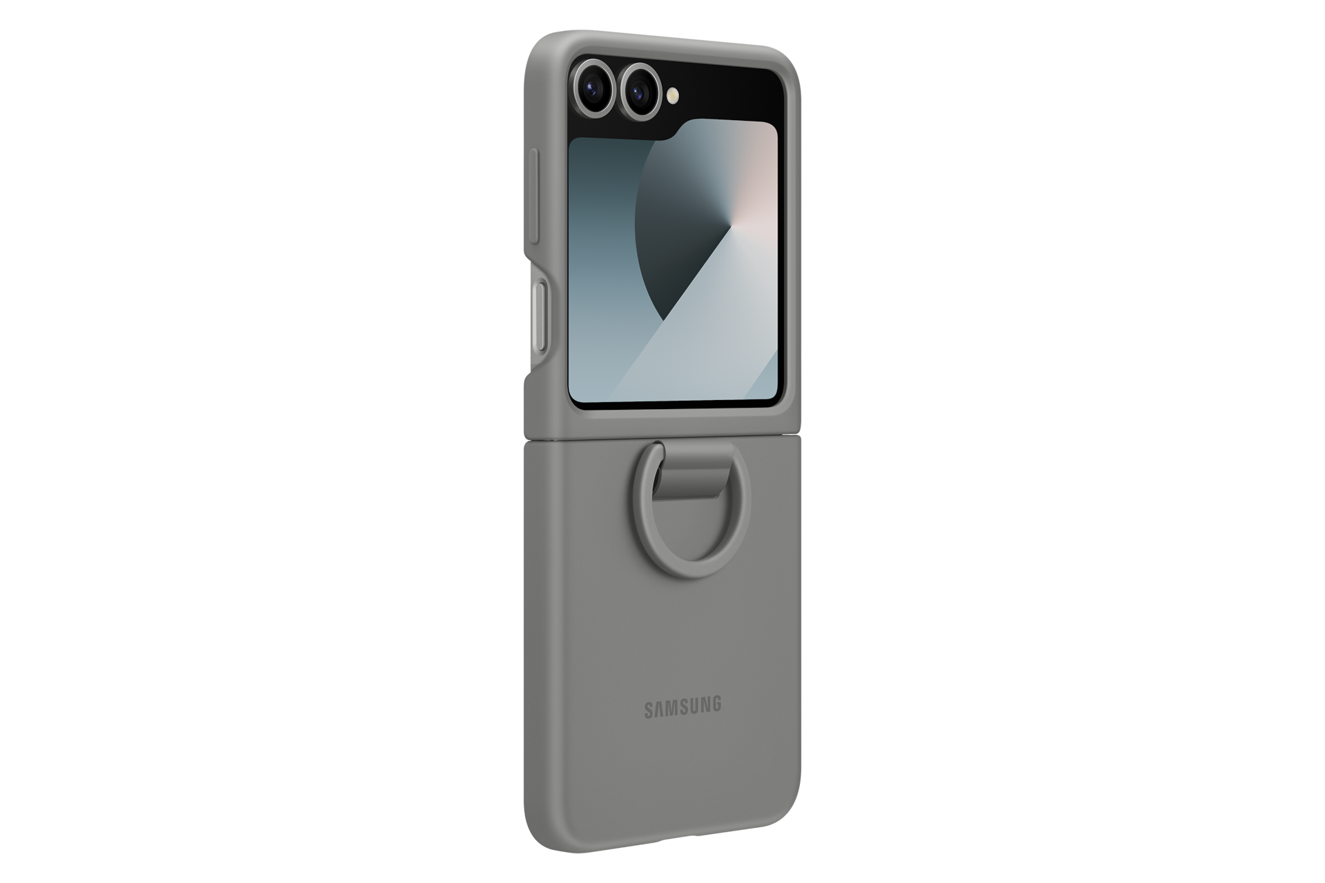 Silicone Case for Galaxy Z Flip6 Dynamic Gray 