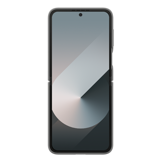 Silicone Case for Galaxy Z Flip6 Back Gray 