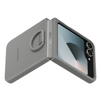 Silicone Case for Galaxy Z Flip6 Dynamic Gray 