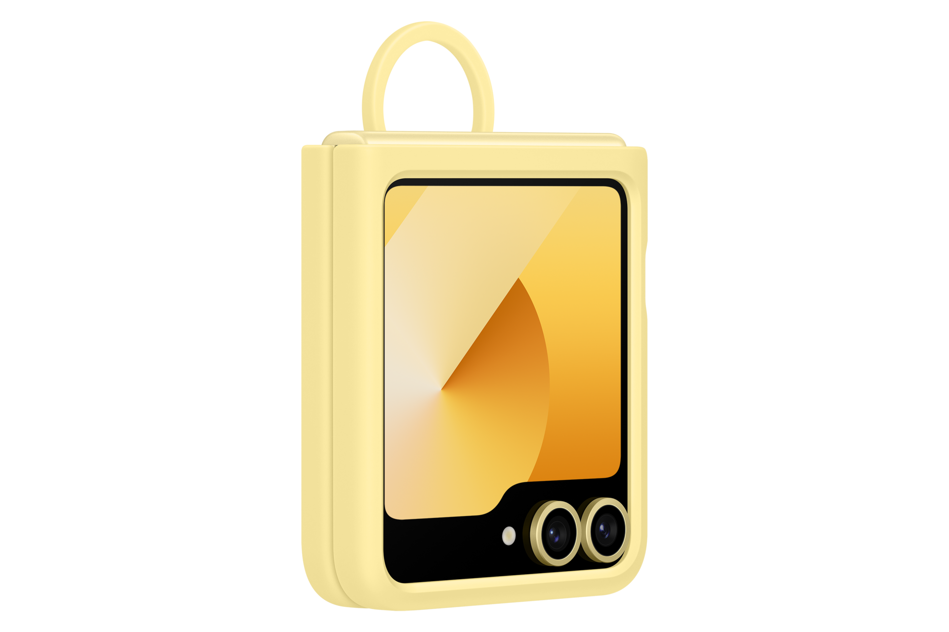 Silicone Case for Galaxy Z Flip6 Dynamic Yellow 