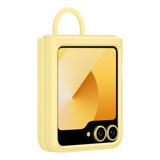 Silicone Case for Galaxy Z Flip6 Dynamic Yellow 