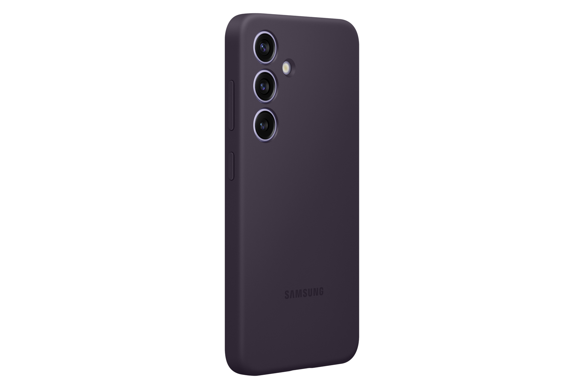 Galaxy S24 Silicone Case Dynamic Dark Violet 
