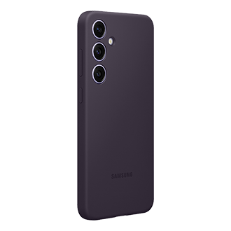 Galaxy S24+ Silicone Case Dynamic Dark Violet 