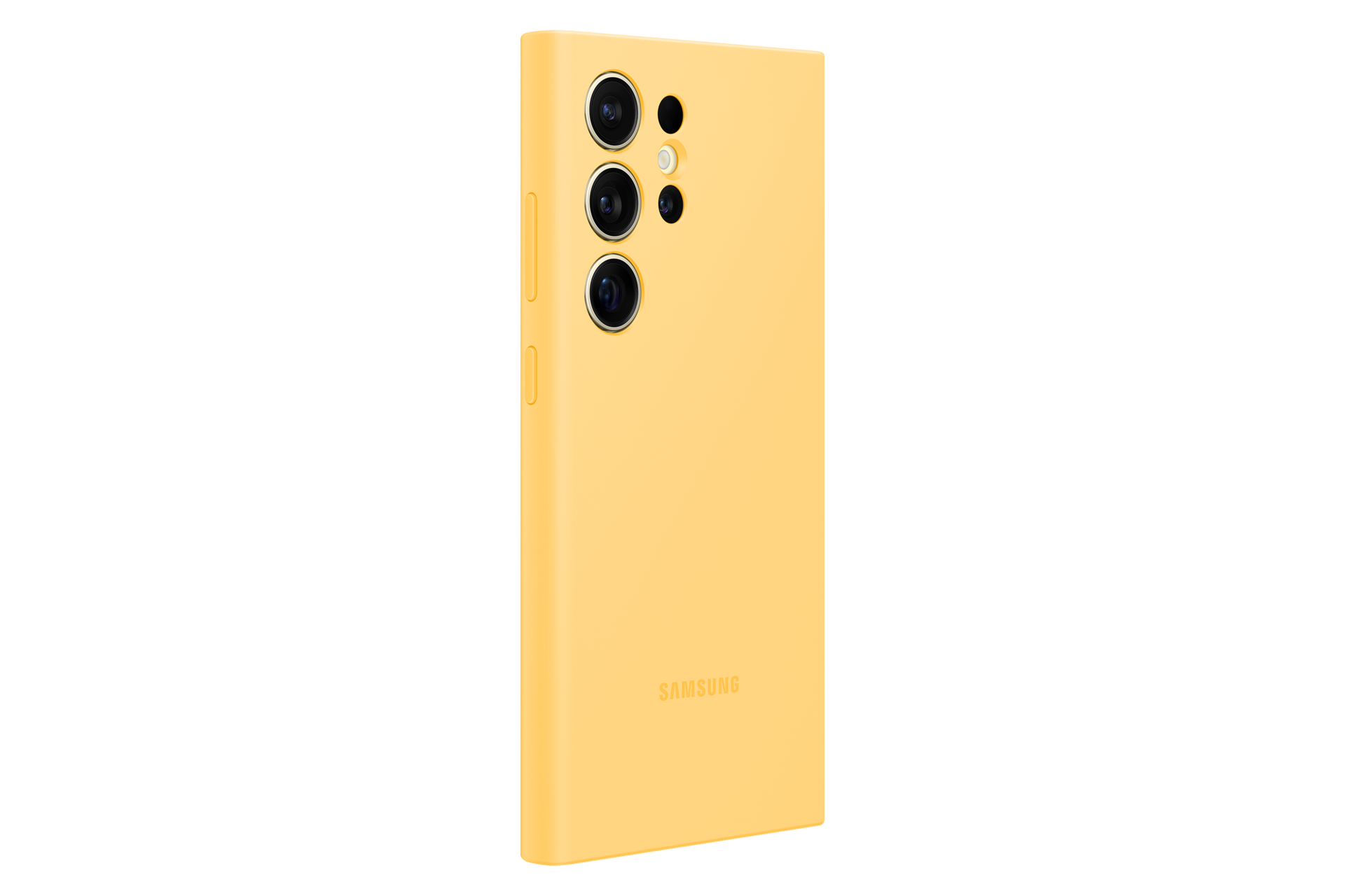 Galaxy S24 Ultra Silicone Case Dynamic Yellow 