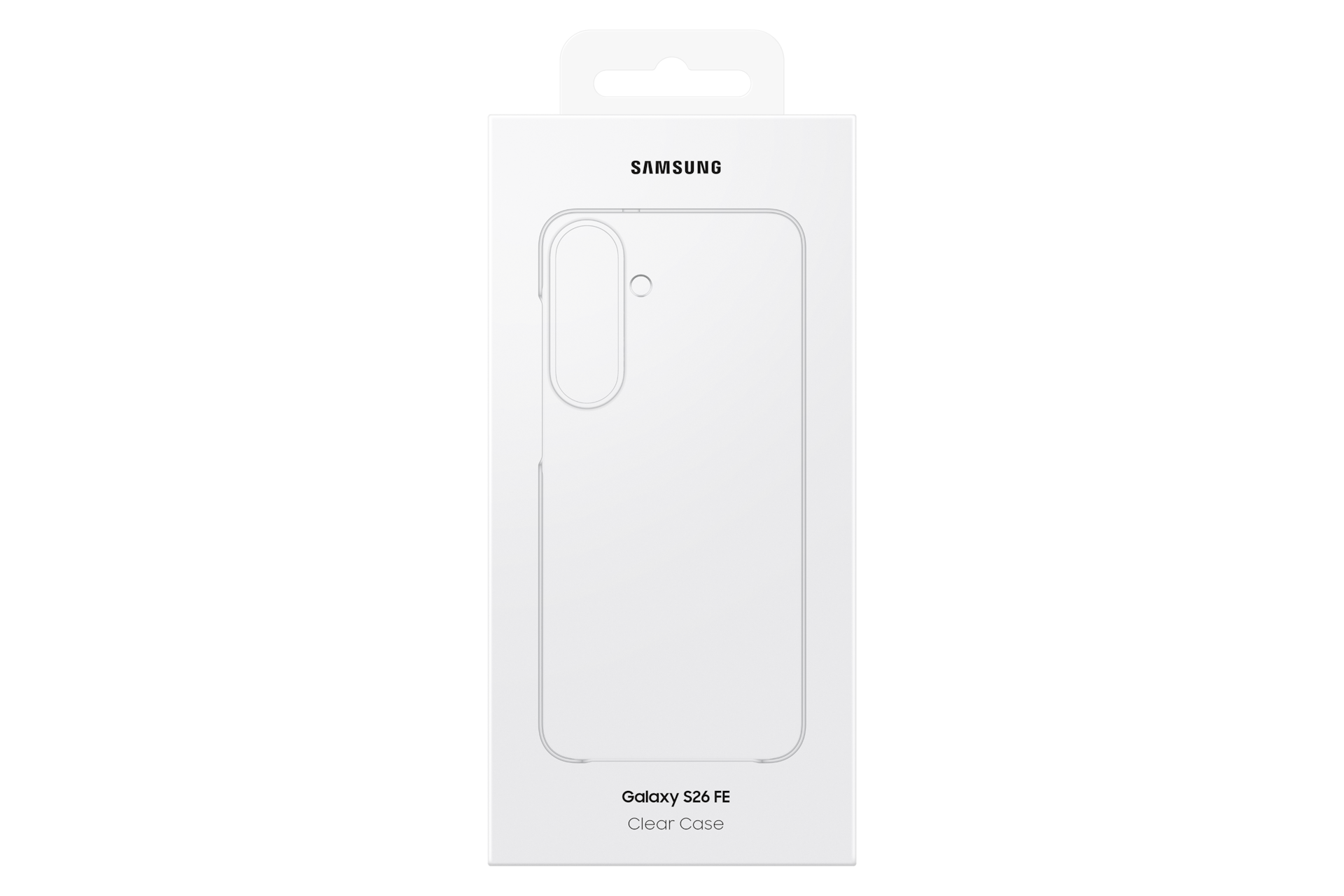 Galaxy S26 FE Clear Case Package Transparent 
