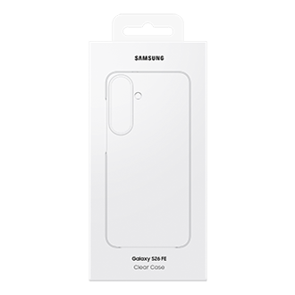Galaxy S26 FE Clear Case Package Transparent 