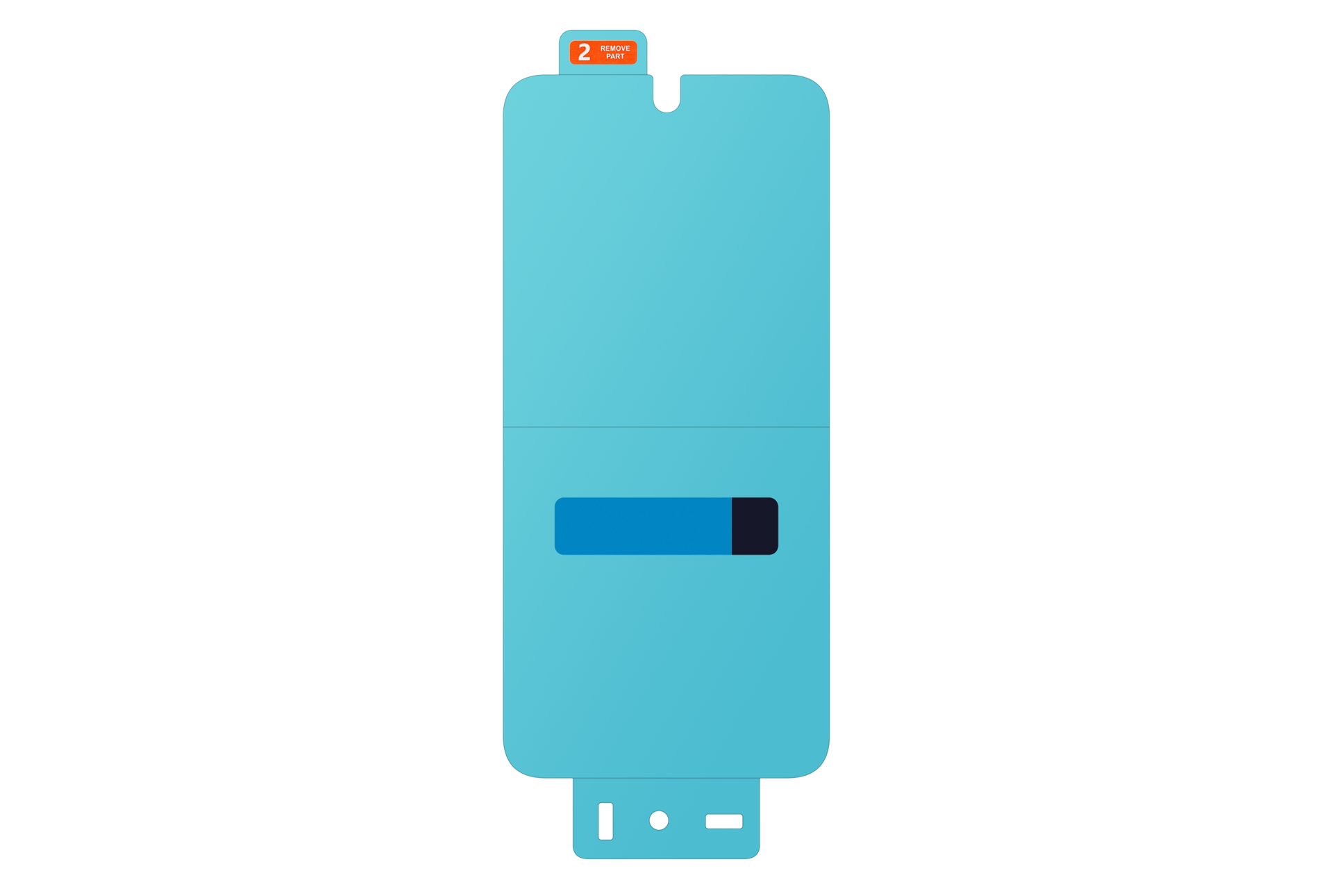 Galaxy A55 5G Screen Protector Front1 Transparent 