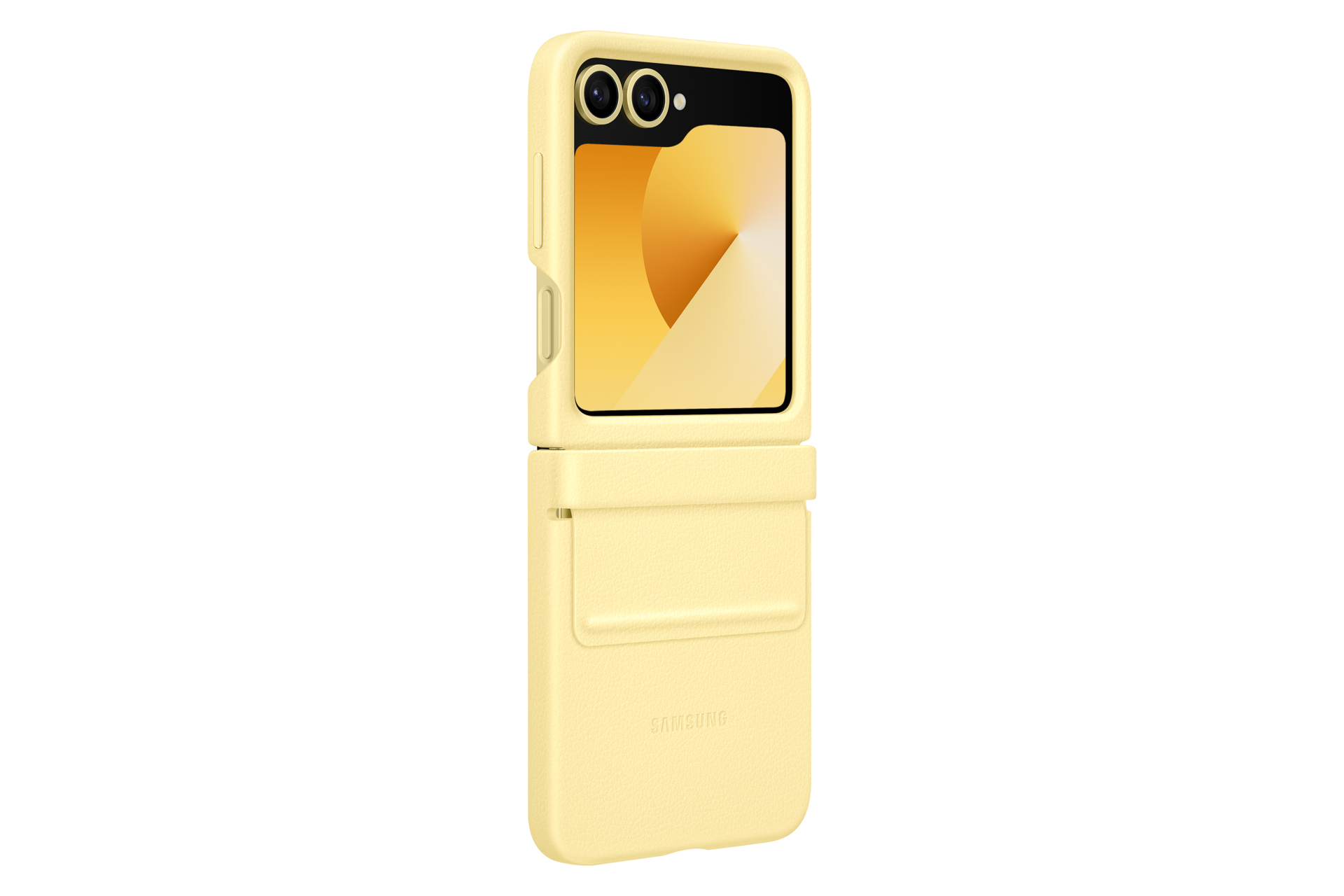 Kindsuit Case for Galaxy Z Flip6 Dynamic Yellow 