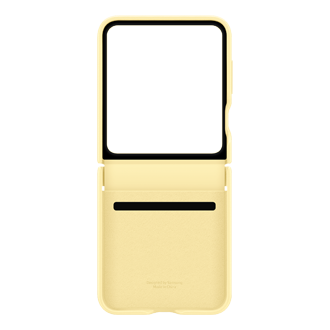 Kindsuit Case for Galaxy Z Flip6 Back Yellow 