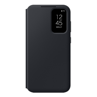 Smart View Wallet Case for Galaxy S23 FE Front Black 