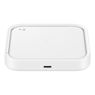 Super Fast Wireless Charger incl. Cable Front2 White 