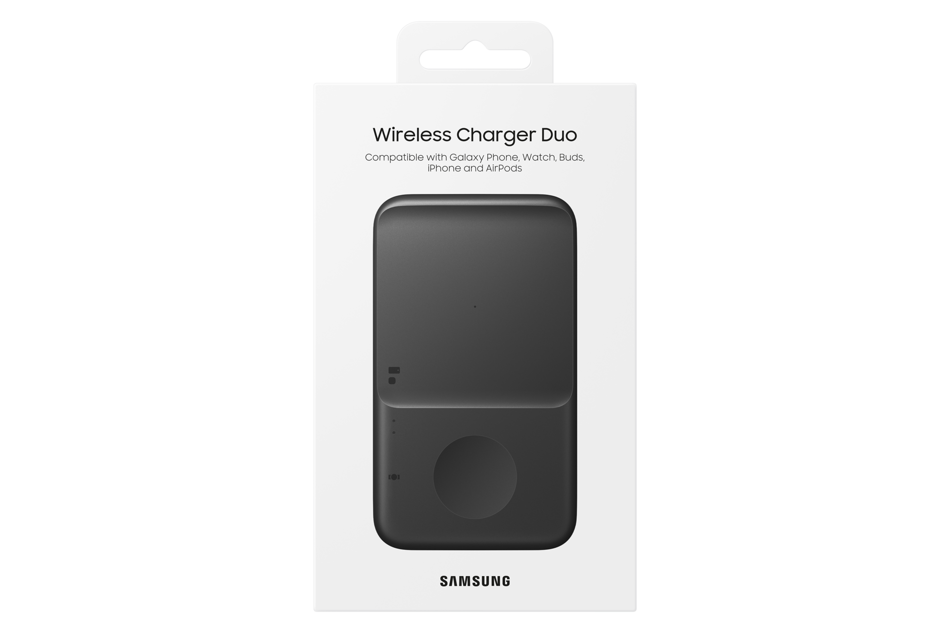 Wireless Charger Duo incl. Cable Package Black 