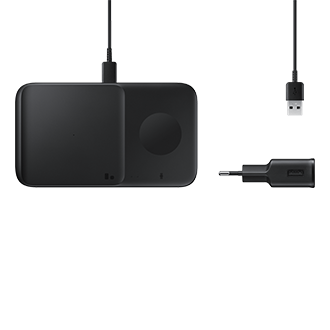 Wireless Charger Duo incl. Cable Top2 Black 