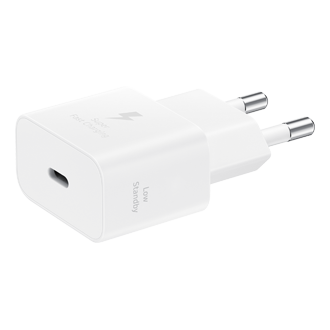 25W Power Adapter L-Perspective White 