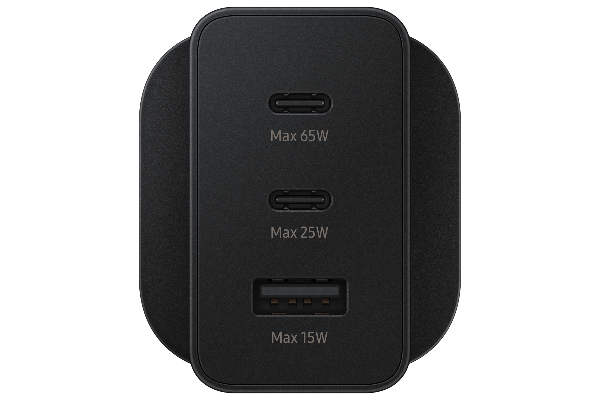 65W Power Adapter Trio Back Black 
