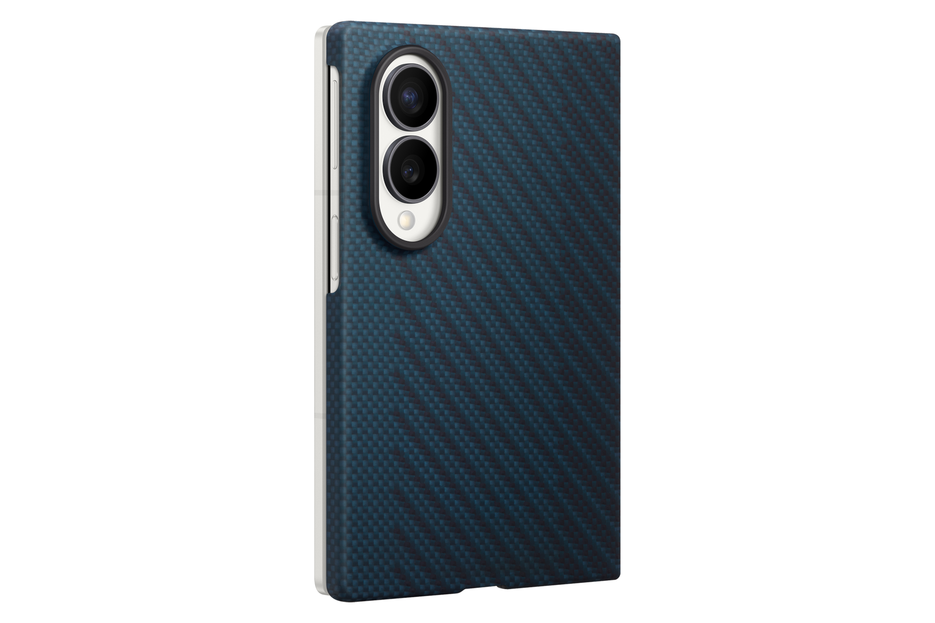 Galaxy Z Fold8 Carbon Magnet Case Dynamic Blue 