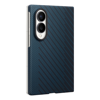 Galaxy Z Fold8 Carbon Magnet Case Dynamic Blue 