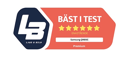 "Samsung QN85C är utan tvekan en av de allra bästa storskärmarna i premiumklassen.."