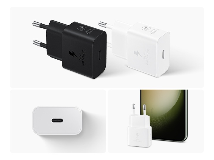 25W PD Power Adapter with USB C Cable, White Mobile Accessories -  EP-T2510XWEGUS