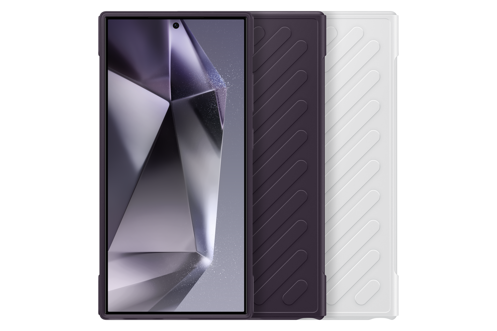 Galaxy S24 Ultra Shield Case Set-Cut Light Gray 