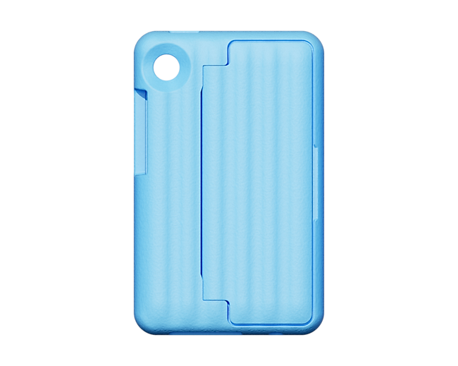 Anymode Galaxy Tab A9 Puffy Cover Blue
