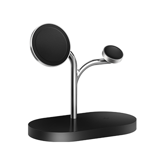 3in1 Wireless Charger LPerspective Black 