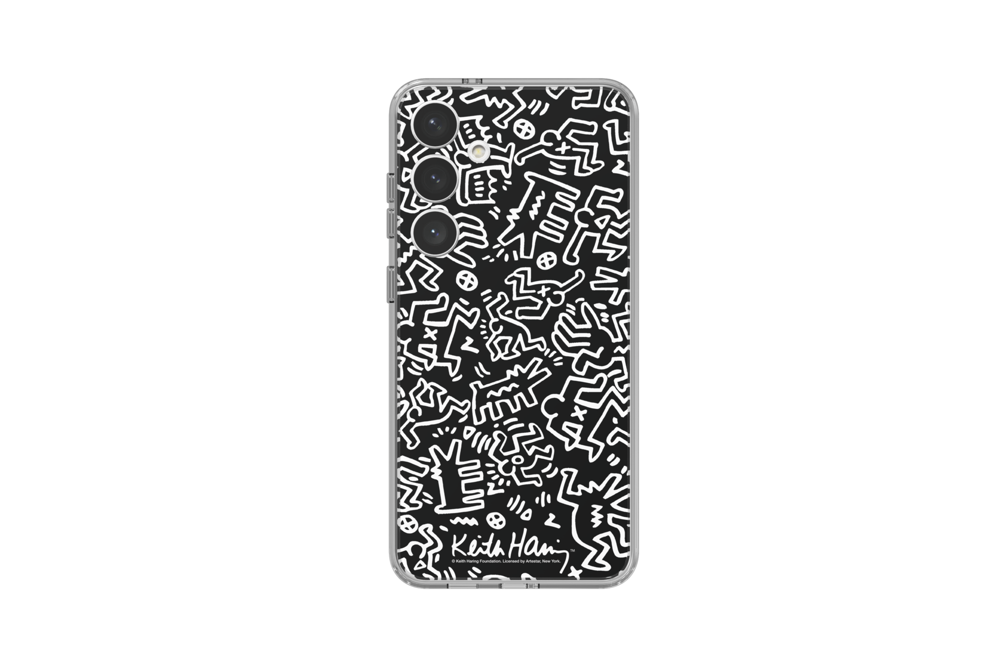 Keithharing Flipsuit card for Galaxy S24 Plus Set Black 