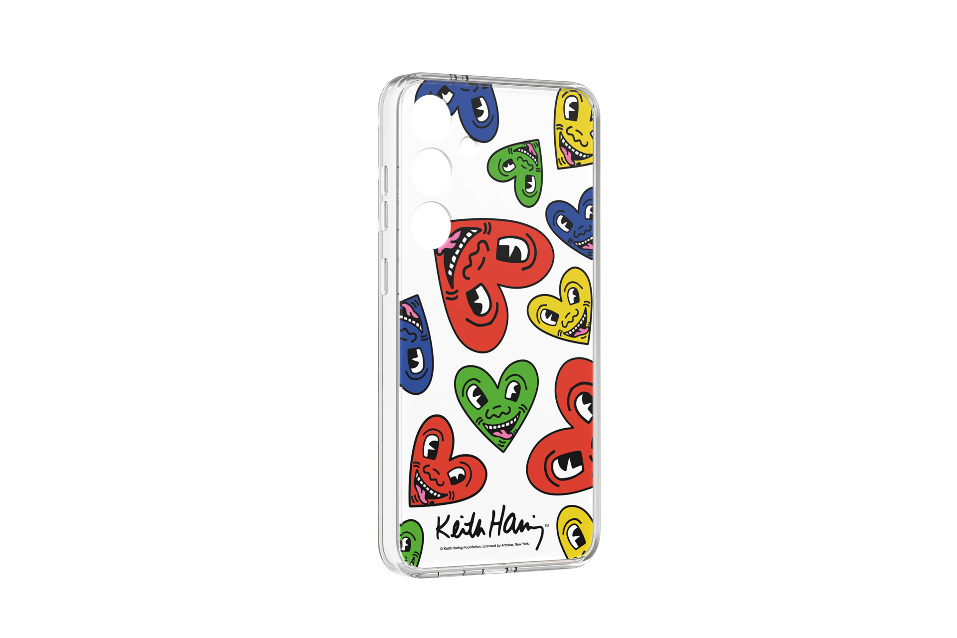 Keithharing Flipsuit card for Galaxy S24 Plus Side Red 