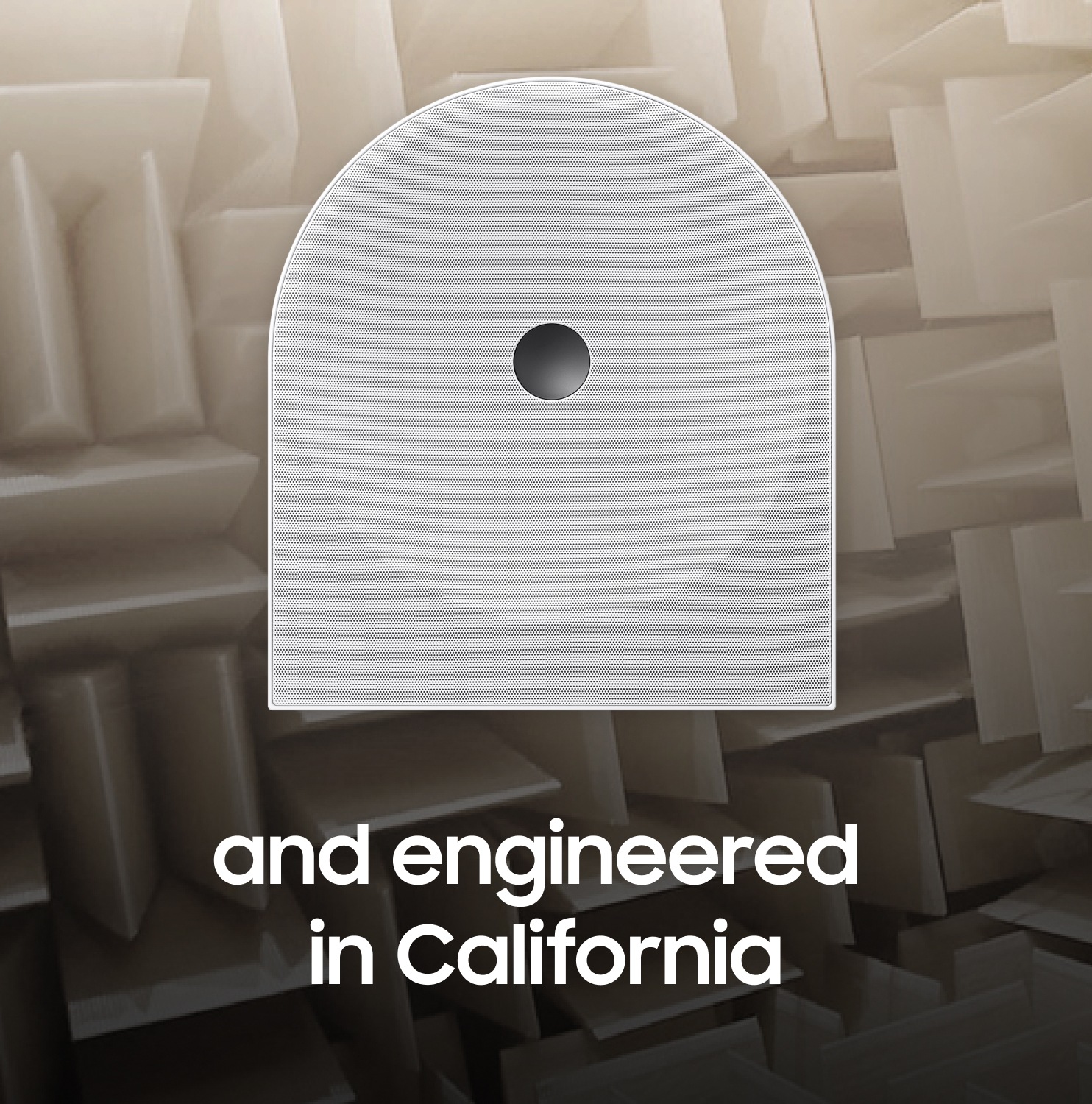 White Music Studio 5 on a beige background. With text that says, "and engineered in Califonia!