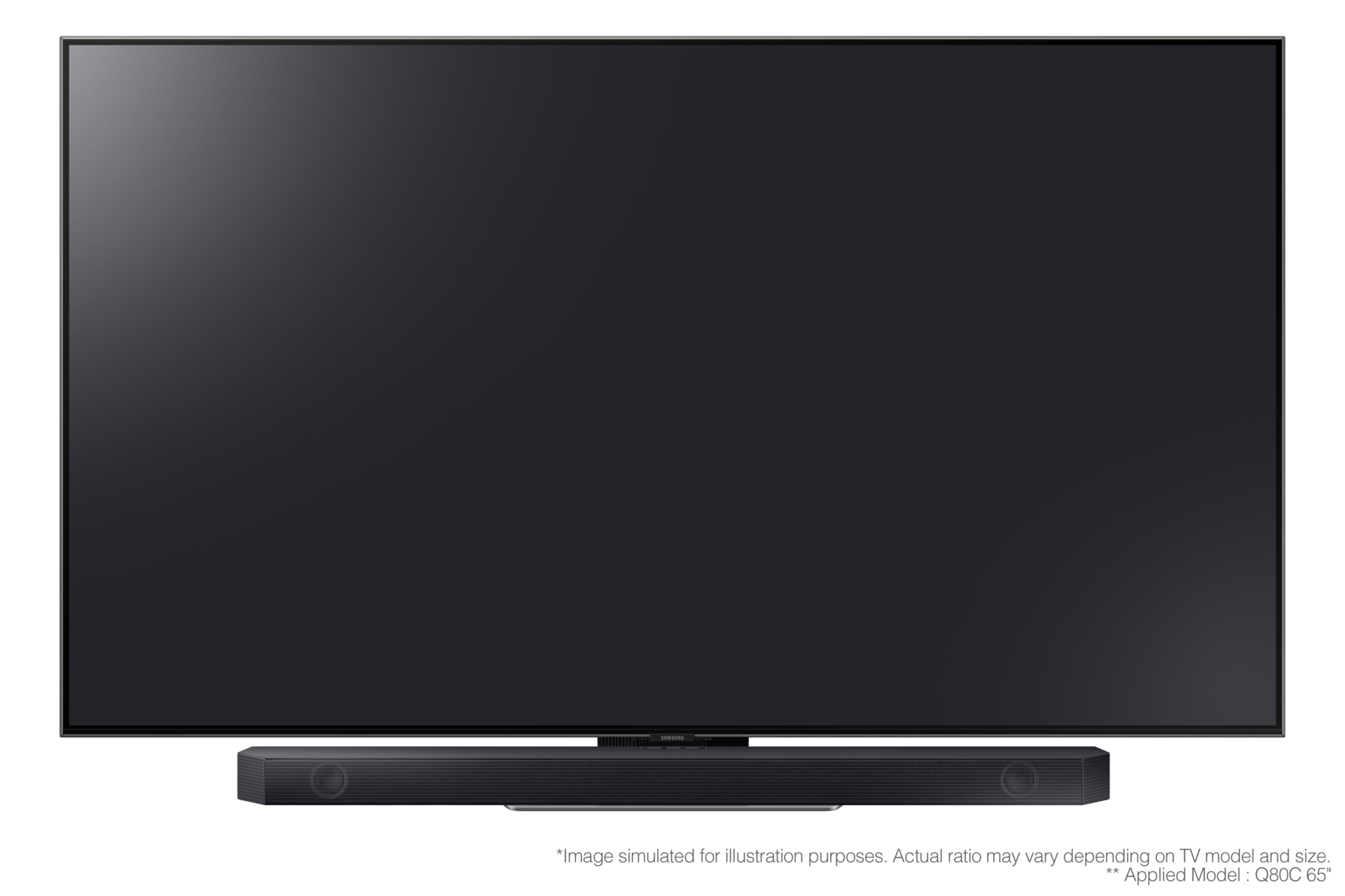 with-tv-front Black