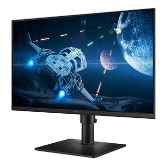 24"/27" Essential Monitor S4 S40GD Full HD R-Perspective1 Black 
