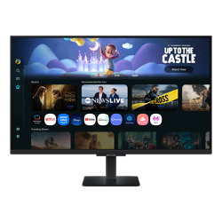 27" Smart M5 M50F FHD Bildskärm Front Black 