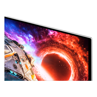 Odyssey OLED G8 G80SH 4K UHD 240Hz Gamingskärm Detail Silver 