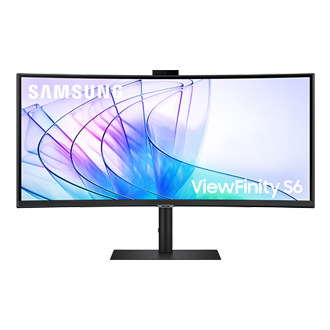 34" ViewFinity S6 S65VC Front3 Black 