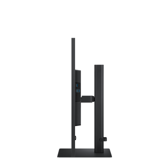37" ViewFinity S8 S80D UHD Monitor R-Side-Down Black 