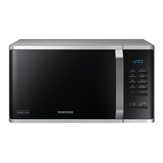 MW3500K Mikrovågsugn Quick Defrost, 23L Front Silver 