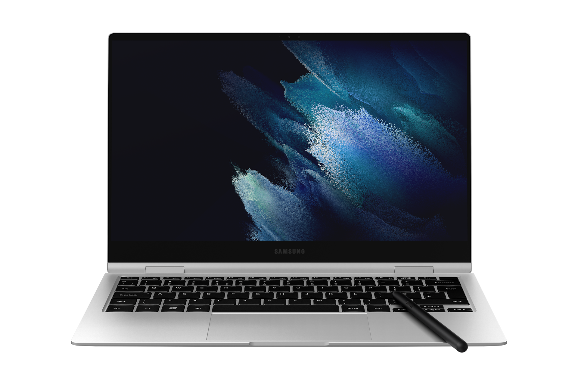 front-open-with-s-pen Mystic Silver