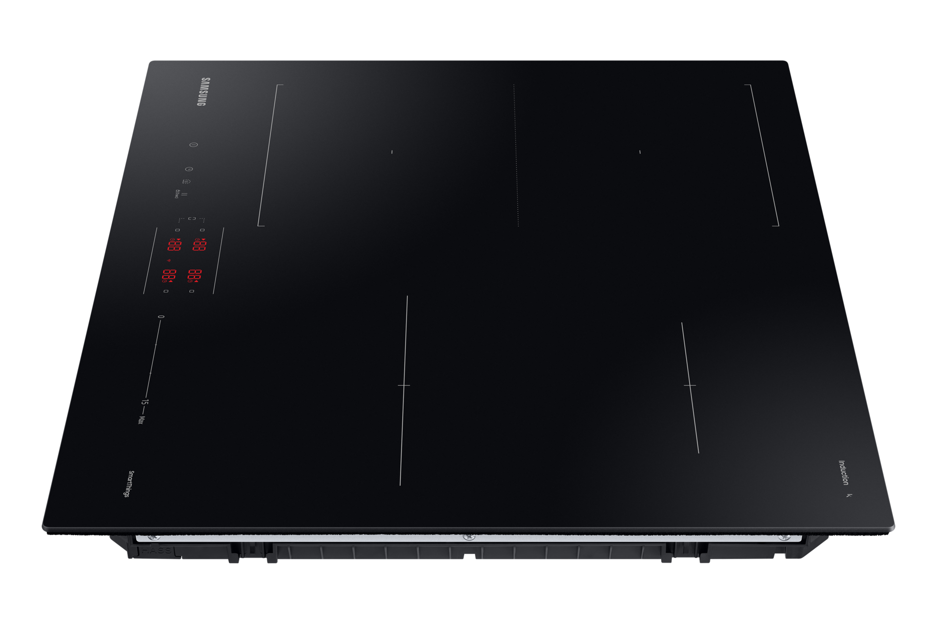 NZ8500BM 5-2 Oven Cooktop with Flex Zone and Wi-Fi Connectivity R-Side-Acceleration Black 
